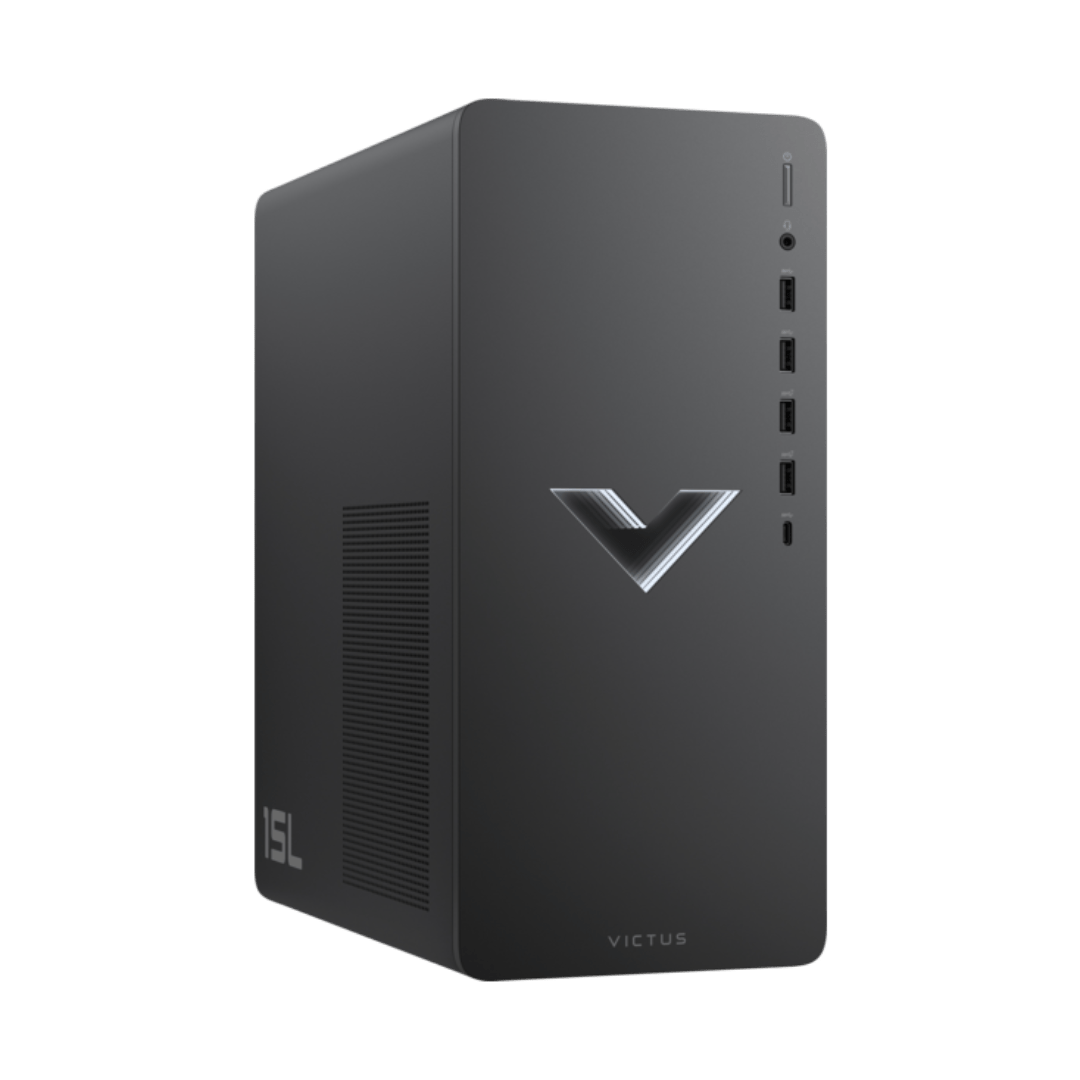 Gaming / HP 15L Gaming Desktop TG02 0xxx / RTX3060 TI 8GB / Intel i5 12400F / 16GB DDR4 (3200MHz) / 1TB NVMe - Okej skick, Bra skick, Mycket bra skick
